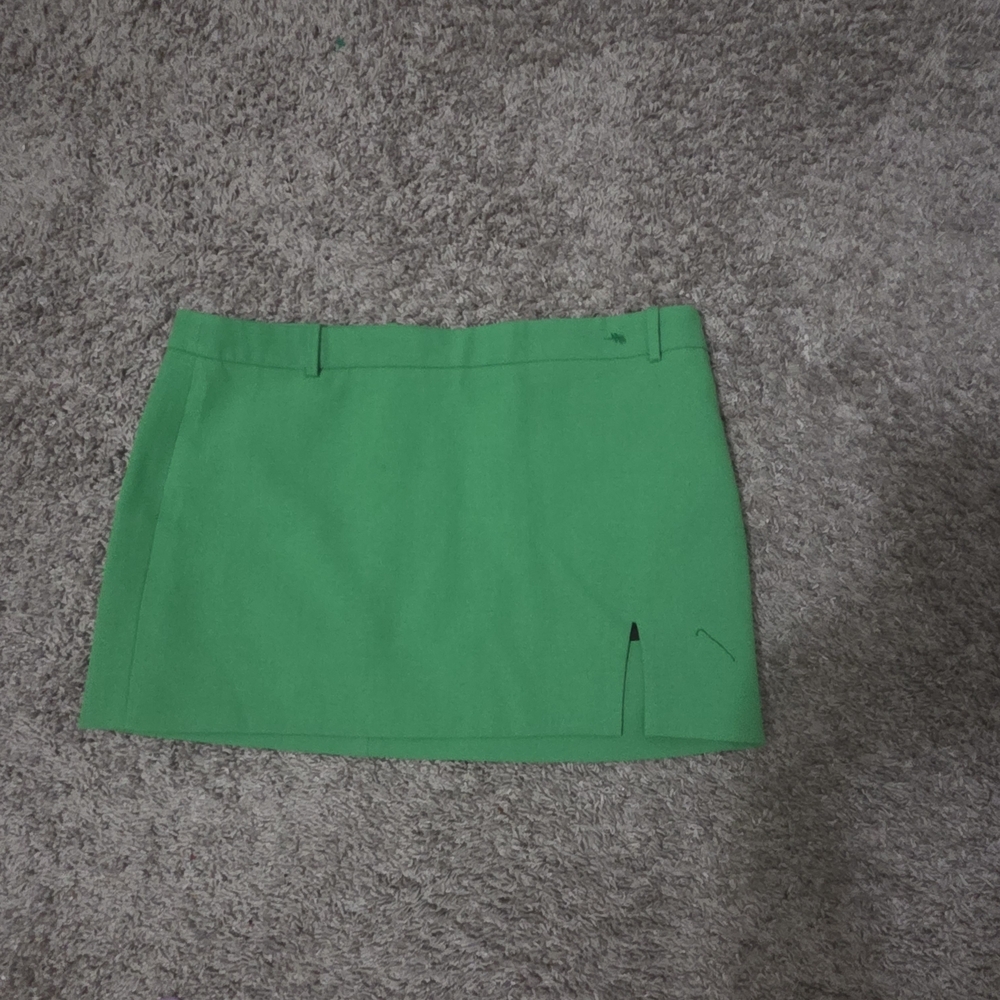 Zara Bright Green Mini Skirt - Picture 6 of 6